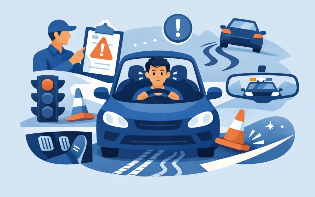 10 Common Road Test Mistakes to Avoid