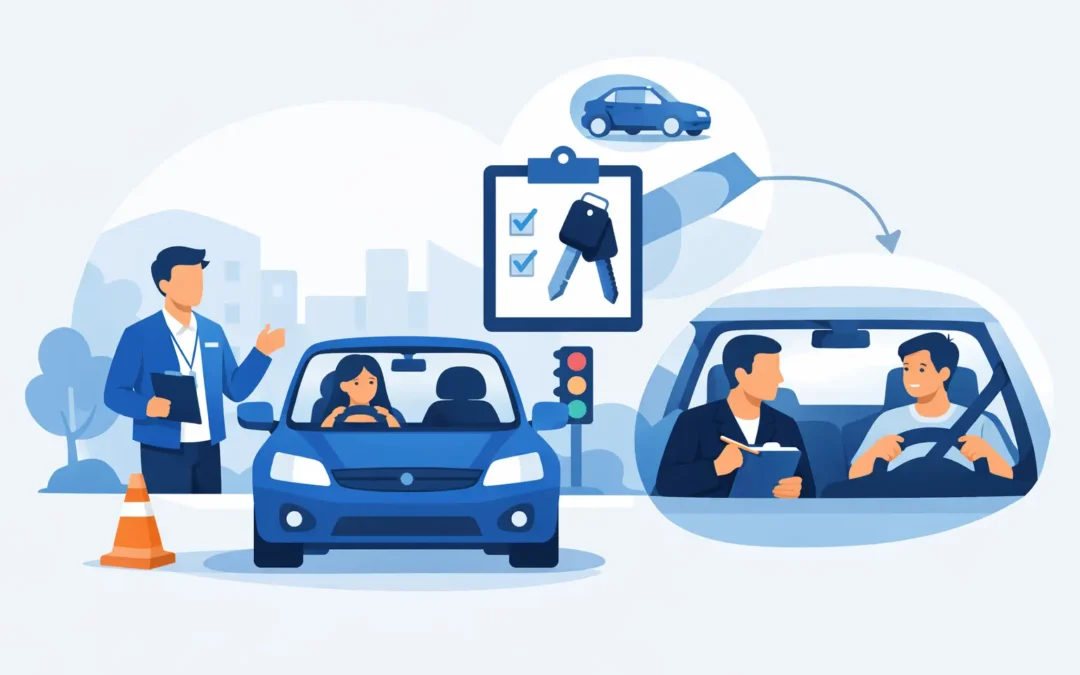 Do Driving Schools Provide Test Cars?