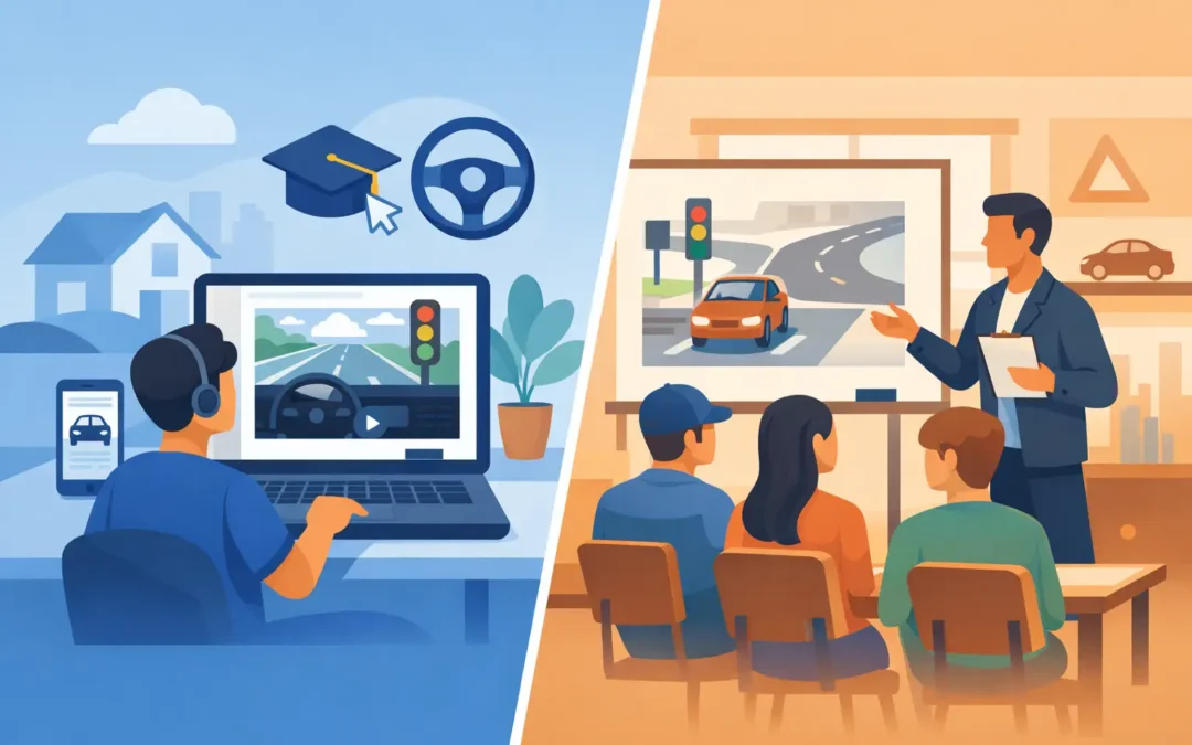 Online Drivers Ed vs Classroom Course