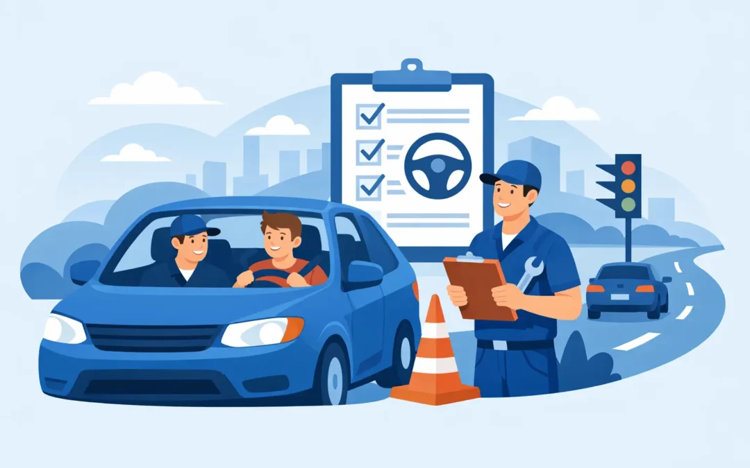 Road Test Vehicle Service for Teen Drivers