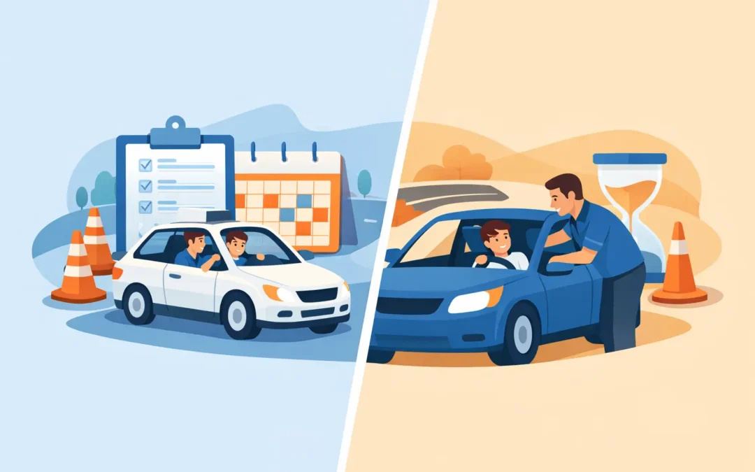 Driving School Package vs Single Lessons