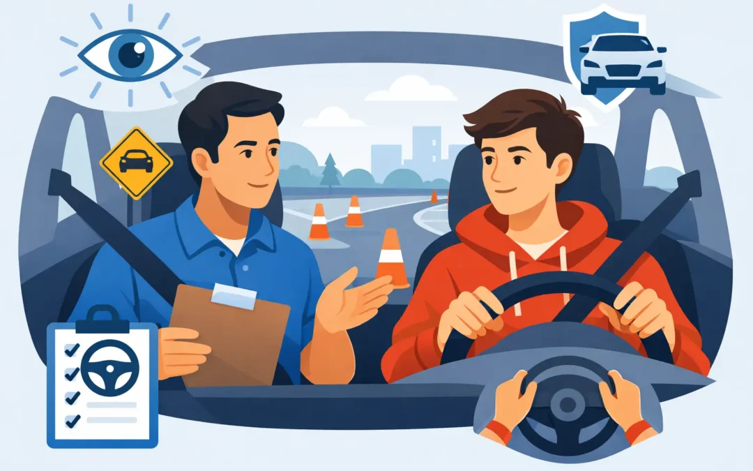 How Licensed Teen Driving Instructors Build Safe Skills