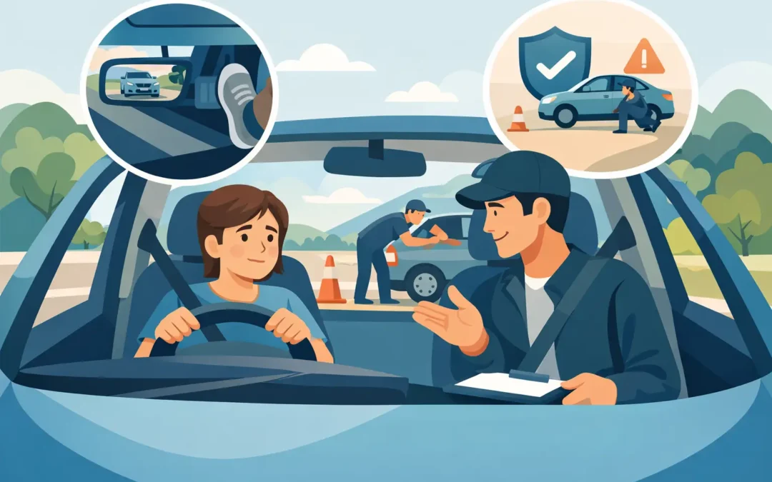 Safe Driving Lessons for Nervous Teens That Work