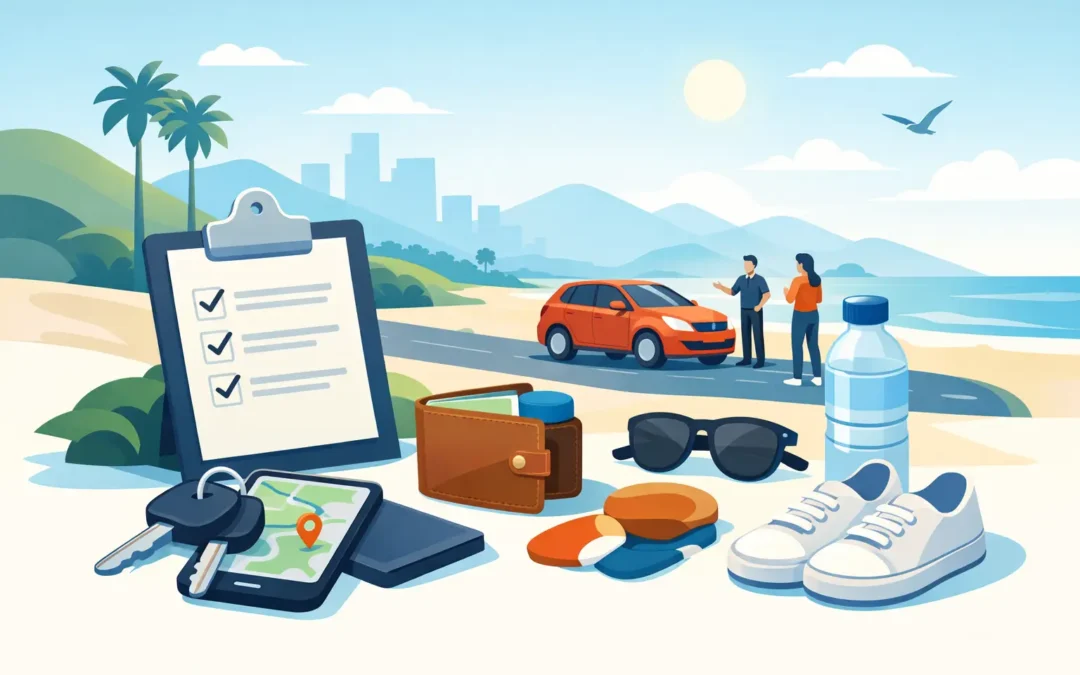 What to Bring to a Driving Lesson in California