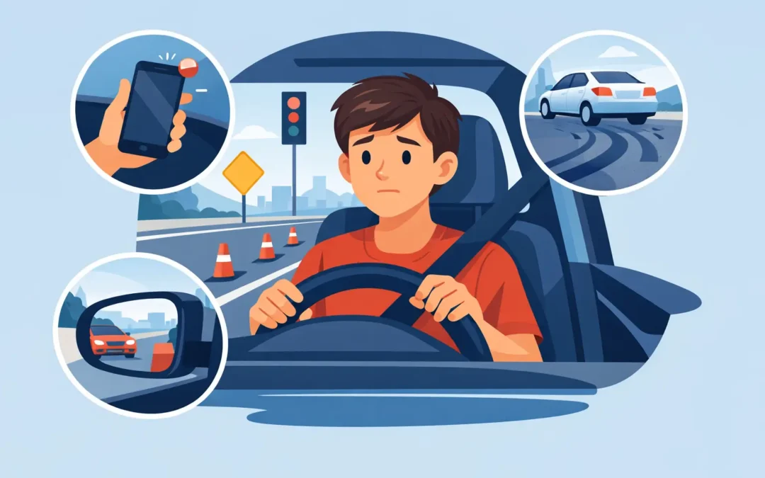 Top Teen Driving Mistakes to Fix Before Your Test